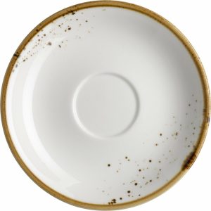 Mäser Espresso csészealj Pintar Fehér barnapöttyök 13 cm