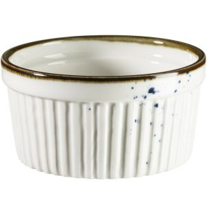 Mäser Sütőedény Pintar Fehér kék pöttyös 9 cm