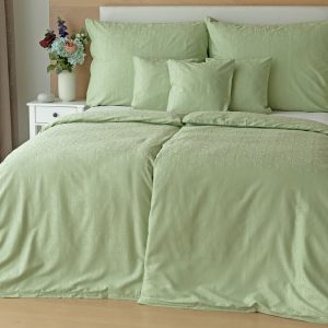 Matějovský Sofie Light Green bambusz damasztágyneműhuzat