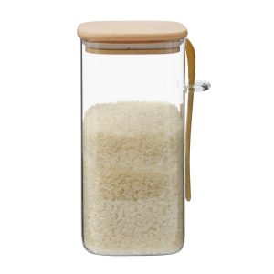 Maxxo Bamboo üveg tároló