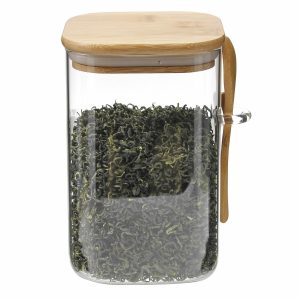 Maxxo Bamboo üvegedény kanállal