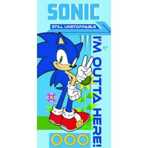 Megállíthatatlan Sonic a sündisznó gyerek törölköző
