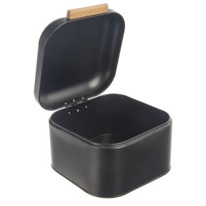 Orion BLACK fém kenyértartó