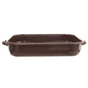 Orion Zománcozott tepsi Brown 37