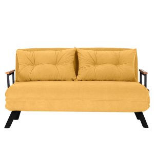 Sando 2 Mustard kinyitható kanapé