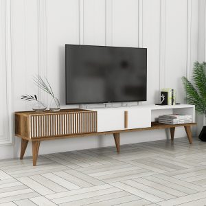 TV asztal Milan Alt Fehér