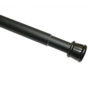 Terelőrúd 26/23 mm fekete matt