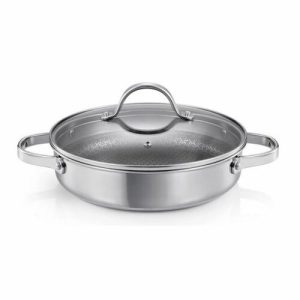 Tescoma SteelCRAFT mély serpenyő fedővel átmérő 28 cm