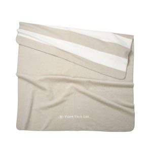 Tom Tailor Jacquard Sunny Sand pléd