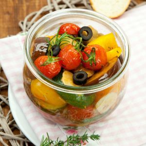 Weck Tulpe 6 db-os 580 ml befőttesüveg-készlet tartozékokkal