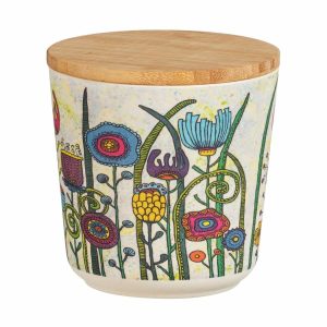 Wenko Flowers doboz bambusz fedéllel