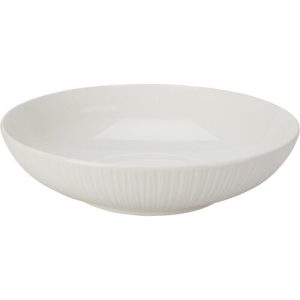White porcelán mélytányér