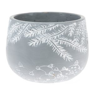 Winter pot beton virágtartó