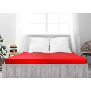 4Home Ideal jersey lepedő piros