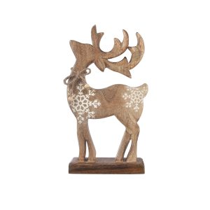 4Home Snowflake Deer Mangófa dekoráció