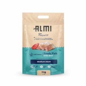 ALMI Medium Adult Granulátum tengeri moszattal