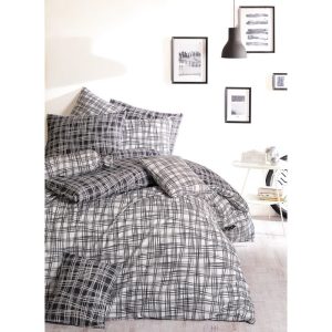 BedTex Pamut ágynemő Straw fekete