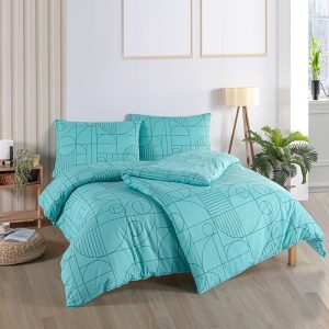 BedTex pamut ágynemét Geo Aquatic Awe