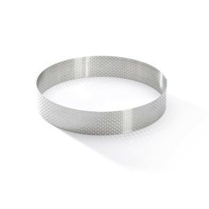 De Buyer 3098.07 perforált torta kerek keret 18