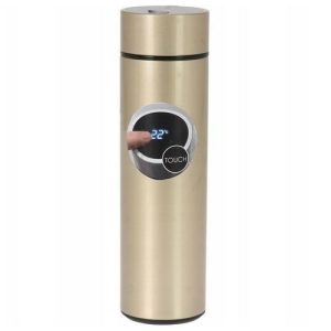 EH Temp rozsdamentes acél termosz hőmérővel 450 ml