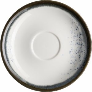 Mäser Eszpresszó csészealj Pintar Fehér kékpöttyök 13 cm