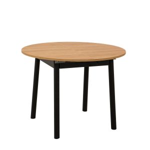 Oliver Oak Black étkezőasztal