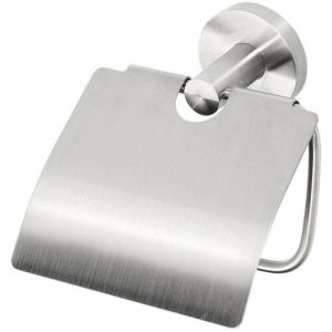 SAPHO XS701 X-Steel WC-papír tartó fedővel
