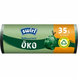 Swirl ECO összehúzható zsák szemeteskosárba 35 l
